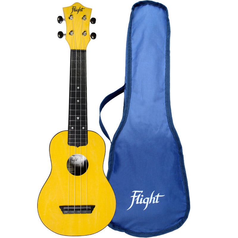Flight TUS35 Yellow Soprano Travel Ukulele