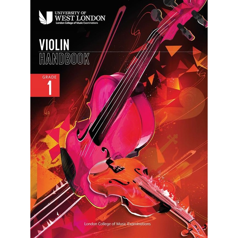 LONDON COLLEGE MUSIC LCM VIOLIN HANDBOOK 2021 GRADE 1