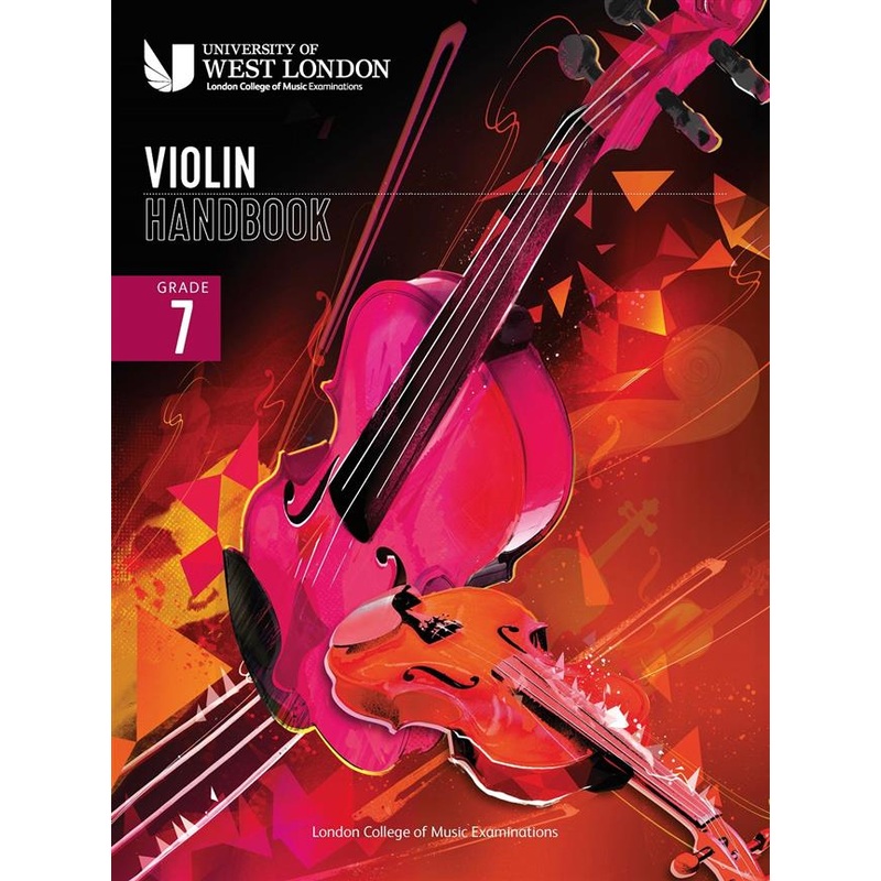LONDON COLLEGE MUSIC LCM VIOLIN HANDBOOK 2021 GRADE 7