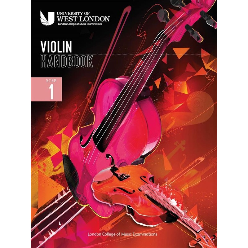 LONDON COLLEGE MUSIC LCM VIOLIN HANDBOOK 2021 STEP 1