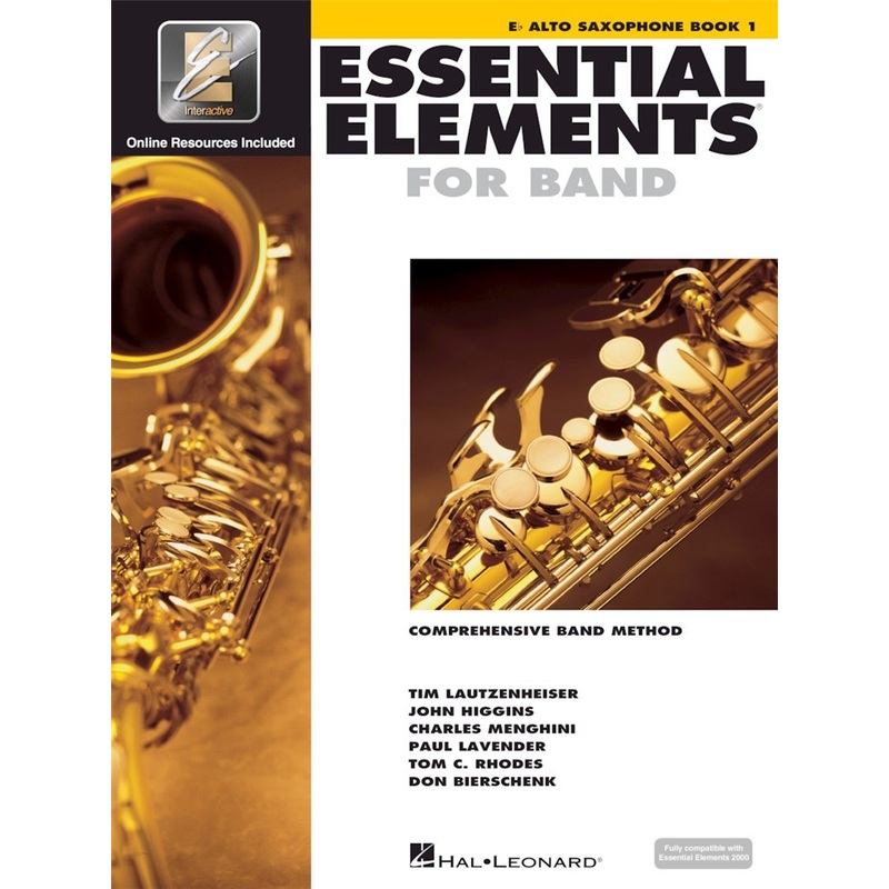 ESSENTIAL ELEMENTS FOR BAND BOOK 1 ALTO SAX