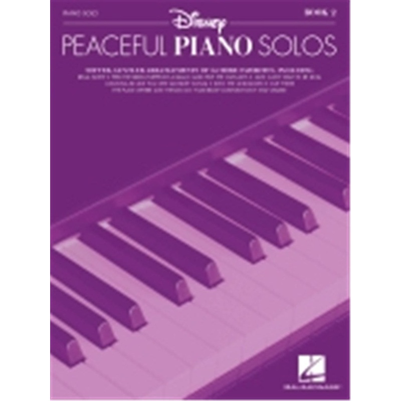 DISNEY PEACEFUL PIANO SOLO BOOK 2
