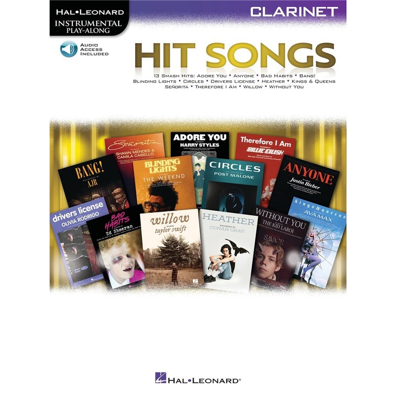 HIT SONGS CLARINET SOLO