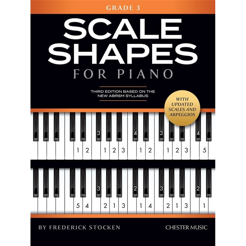 SCALE SHAPES FOR PIANO GRADE 3