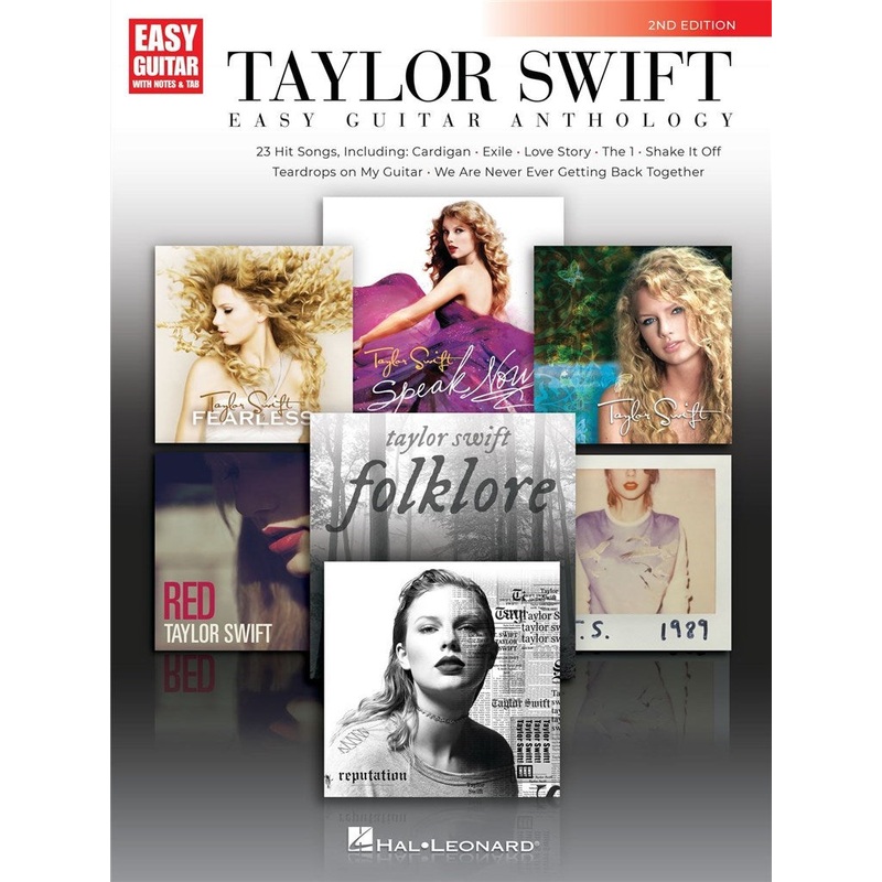TAYLOR SWIFT EASY GUITAR ANTHOLOGY GUITAR SOLO