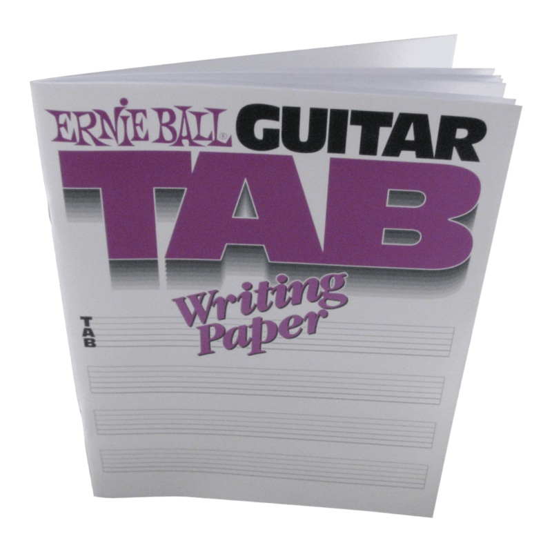 Ernie Ball Guitar Tab Paper