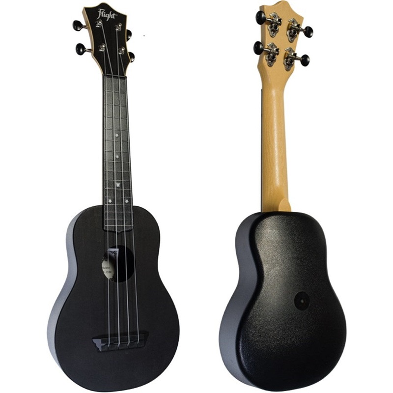 Flight TUS35 Black Travel Ukulele