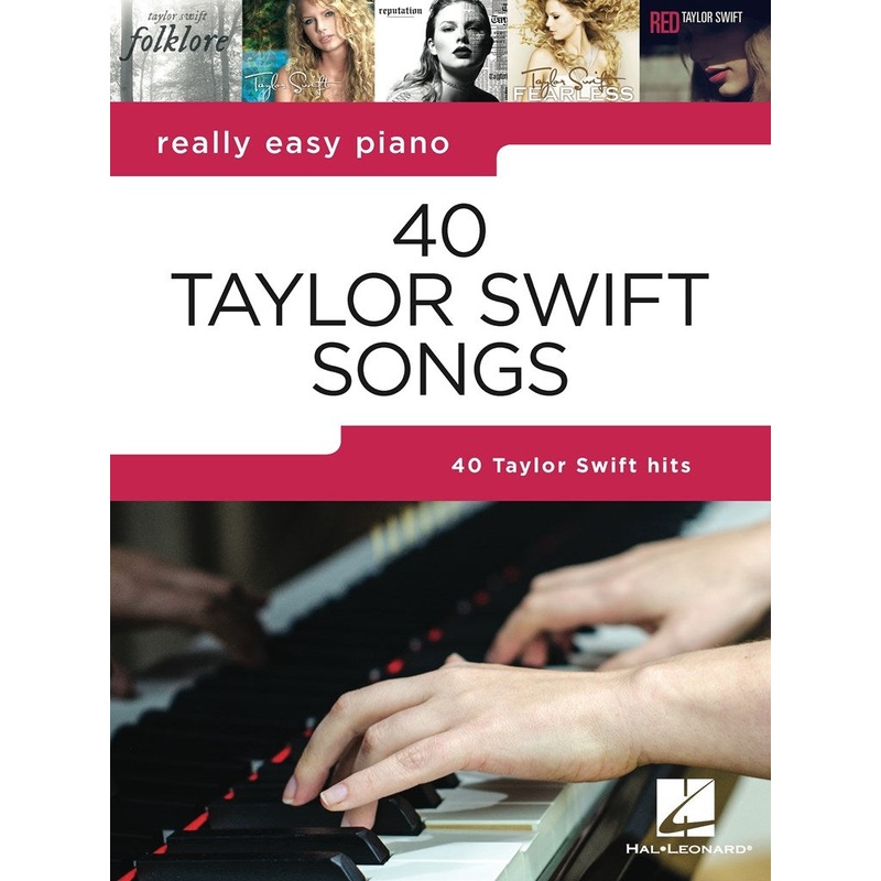 REALLY EASY PIANO TAYLOR SWIFT 40 SONGS
