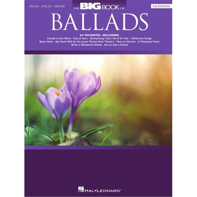 THE BIG BOOK OF BALLADS 3RD EDITION