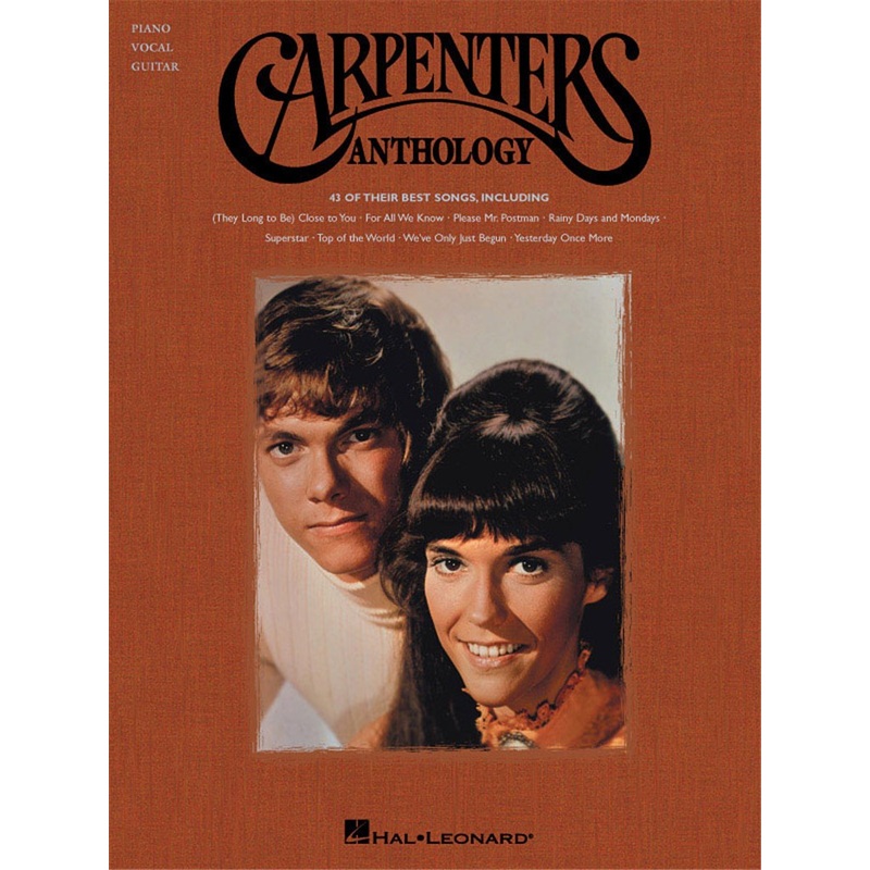THE CARPENTER ANTHOLOGY PIANO VOCAL AND GUITAR