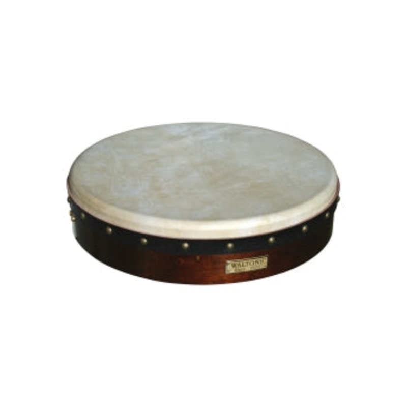 Waltons 16" Pro Bodhran Dark Mahogany