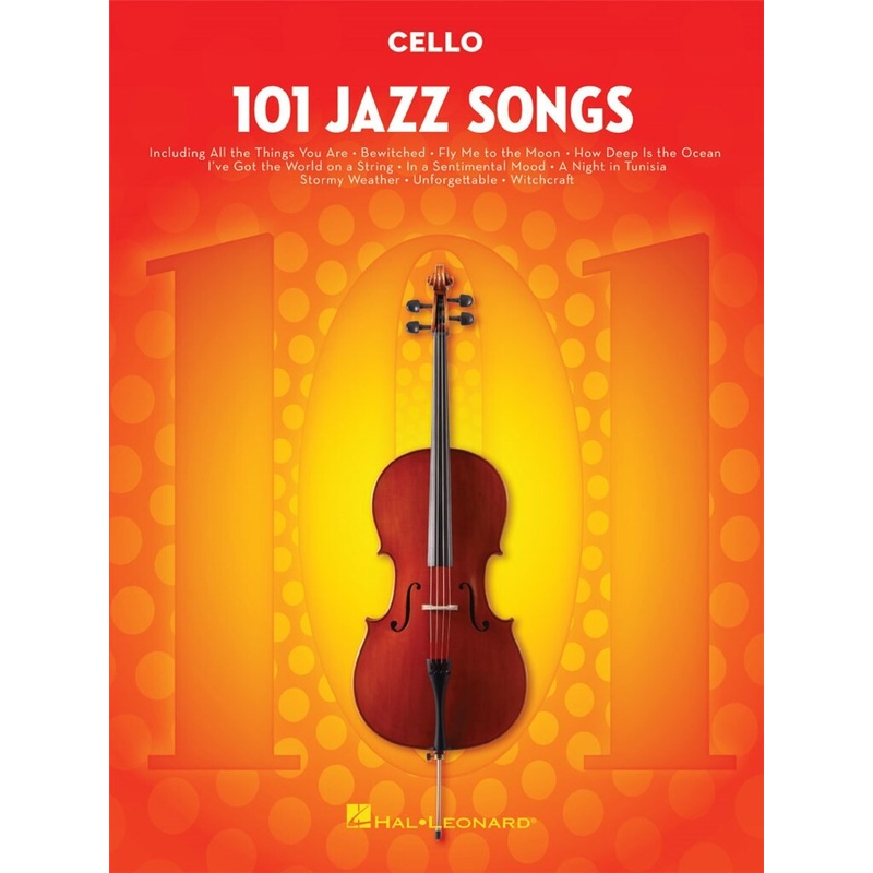 101 JAZZ SONGS FOR CELLO