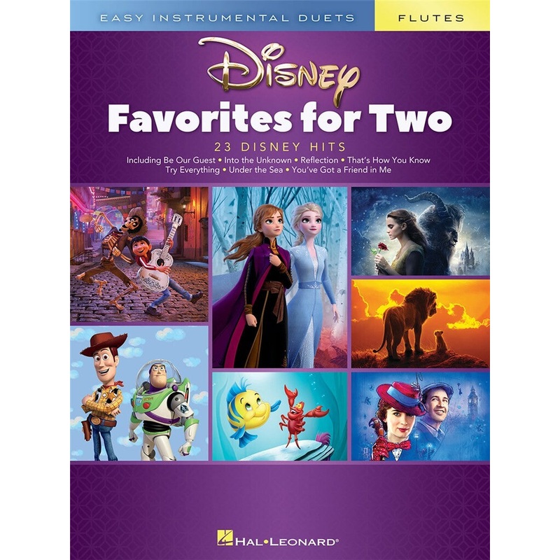 DISNEY FAVORITES FOR TWO FLUTE