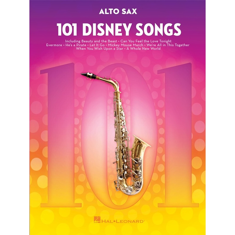 101 DISNEY SONGS ALTO SAXOPHONE