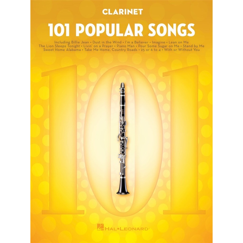 101 POPULAR SONGS CLARINET