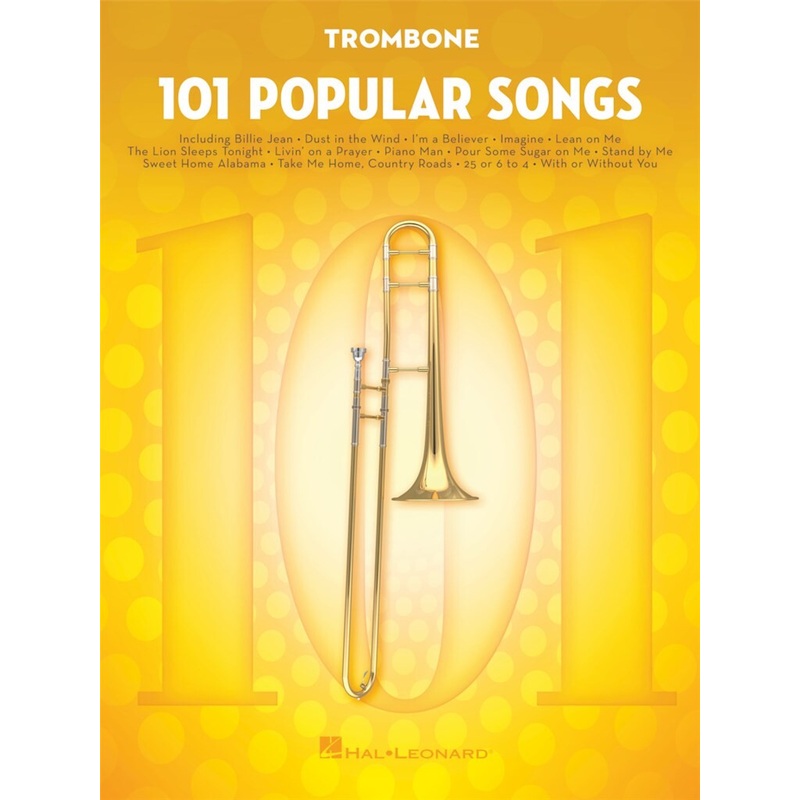 101 POPULAR SONGS TROMBONE