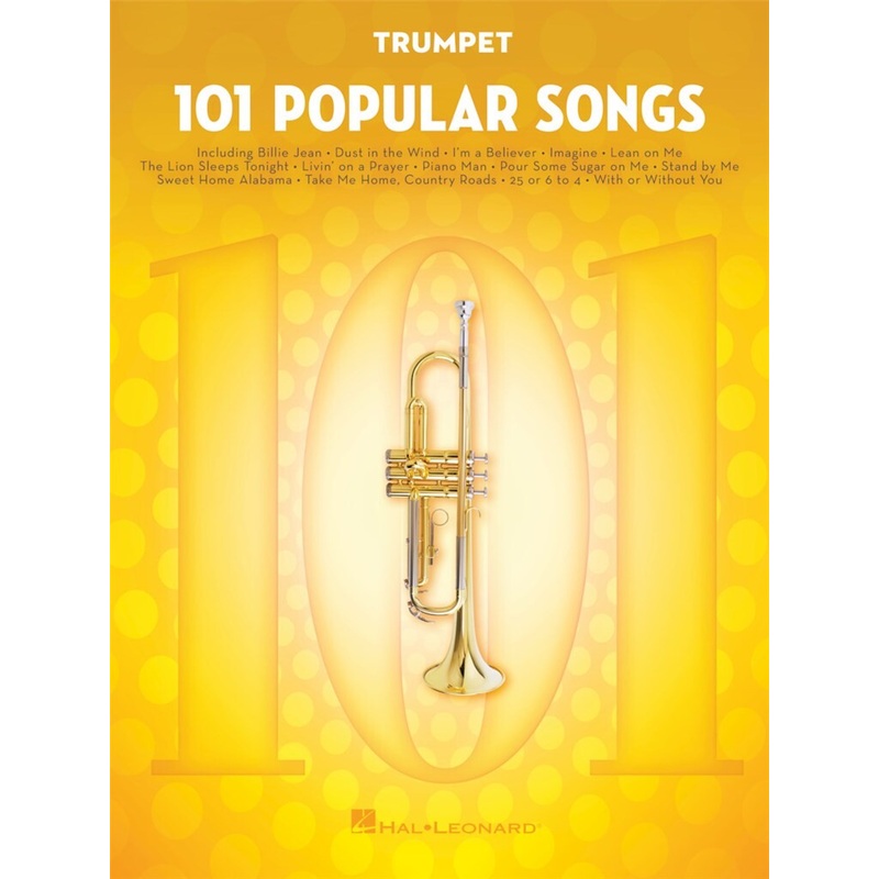 101 POPULAR SONGS TRUMPET