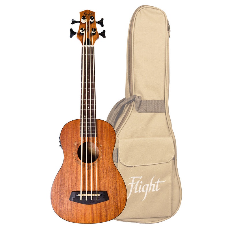 FLIGHT DUBS ELECTRO-ACOUSTIC BASS UKULELE