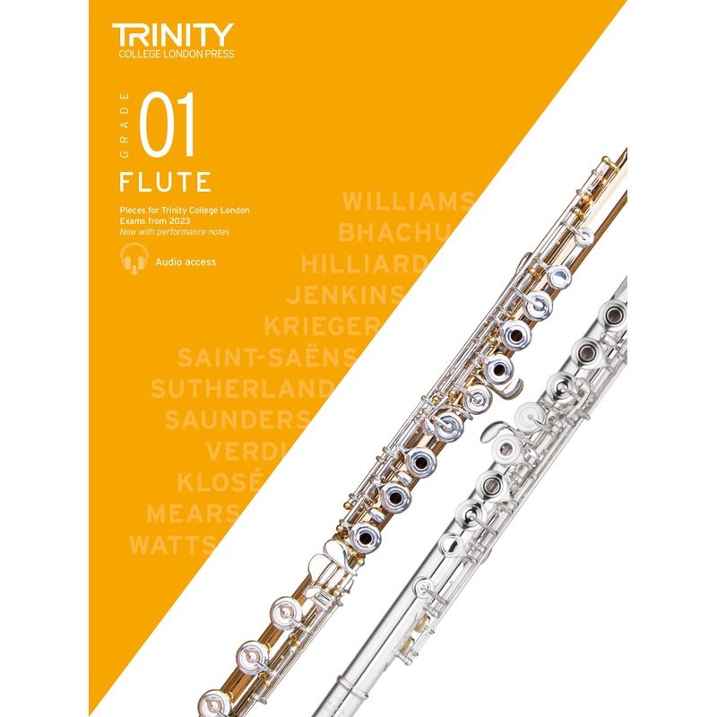 Flute Exam Pieces Grade 1 from 2023 Score & Part