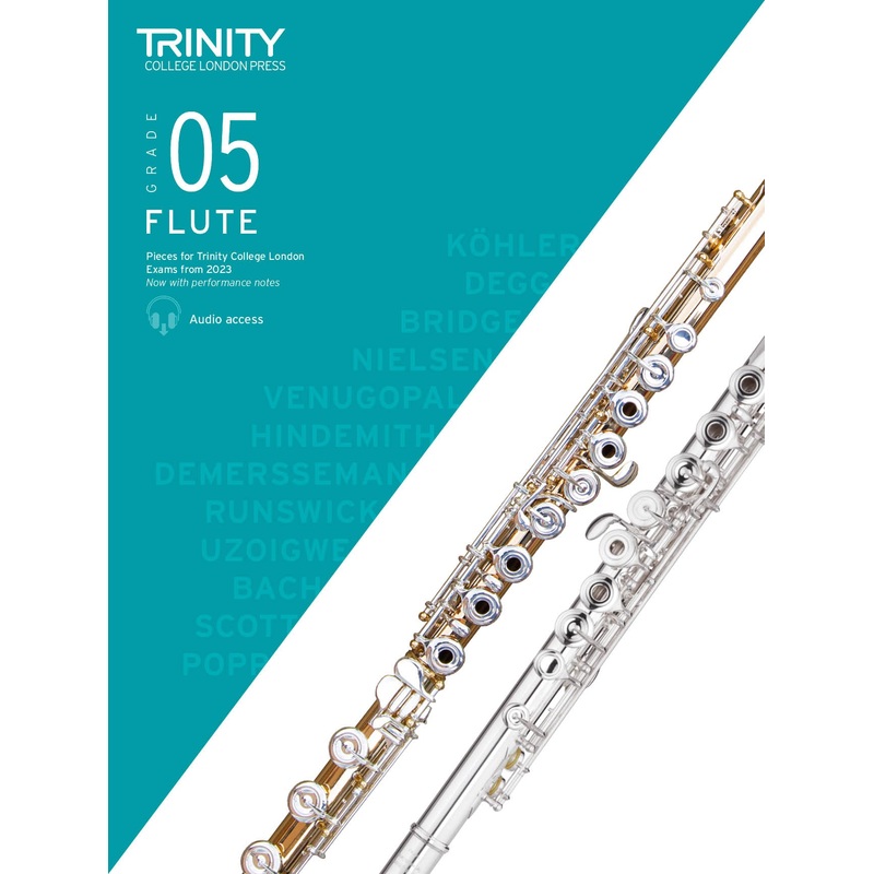 Flute Exam Pieces Grade 5 from 2023 Score & Part