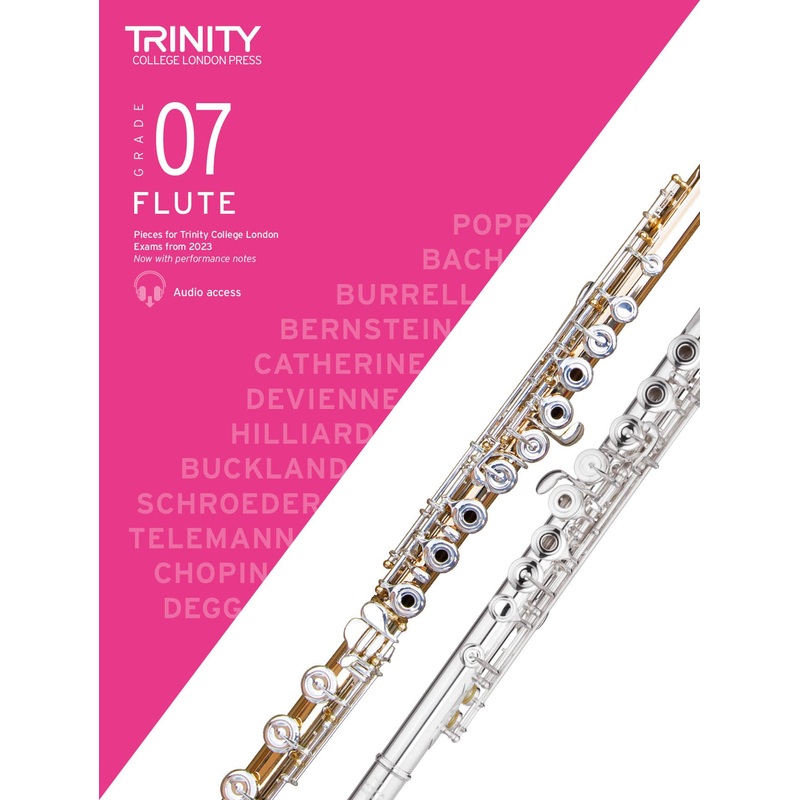 Flute Exam Pieces Grade 7 from 2023 Score & Part